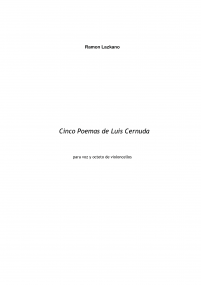 Cinco poemas de Luis Cernuda
